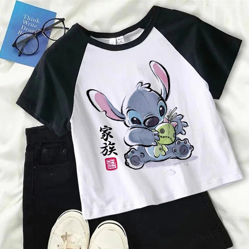 Casual Disney Lilo Stitch Funny T Shirt Women Stitch T-shirt Cropped Graphic Tshirt Streetwear Crop Top Tee Female - Blount ExpressCasual Disney Lilo Stitch Funny T Shirt Women Stitch T-shirt Cropped Graphic Tshirt Streetwear Crop Top Tee FemaleCasual Disney Lilo Stitch Funny T Shirt Women Stitch T-shirt Cropped Graphic Tshirt Streetwear Crop Top Tee Female148392487;20250418;1745003001OiILD