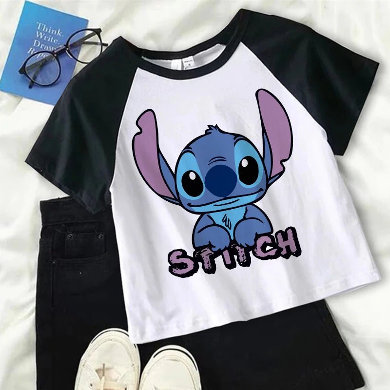 Casual Disney Lilo Stitch Funny T Shirt Women Stitch T-shirt Cropped Graphic Tshirt Streetwear Crop Top Tee Female - Blount ExpressCasual Disney Lilo Stitch Funny T Shirt Women Stitch T-shirt Cropped Graphic Tshirt Streetwear Crop Top Tee FemaleCasual Disney Lilo Stitch Funny T Shirt Women Stitch T-shirt Cropped Graphic Tshirt Streetwear Crop Top Tee Female148392475;20250418;174500300106P7I