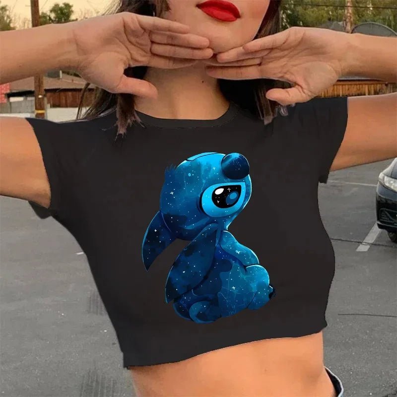 Casual Disney Lilo Stitch Funny T Shirt Women Stitch T-shirt Cropped Graphic Tshirt Streetwear Crop Top Tee Female - Blount ExpressCasual Disney Lilo Stitch Funny T Shirt Women Stitch T-shirt Cropped Graphic Tshirt Streetwear Crop Top Tee FemaleCasual Disney Lilo Stitch Funny T Shirt Women Stitch T-shirt Cropped Graphic Tshirt Streetwear Crop Top Tee Female148392479;20250418;1745003001yHQWj