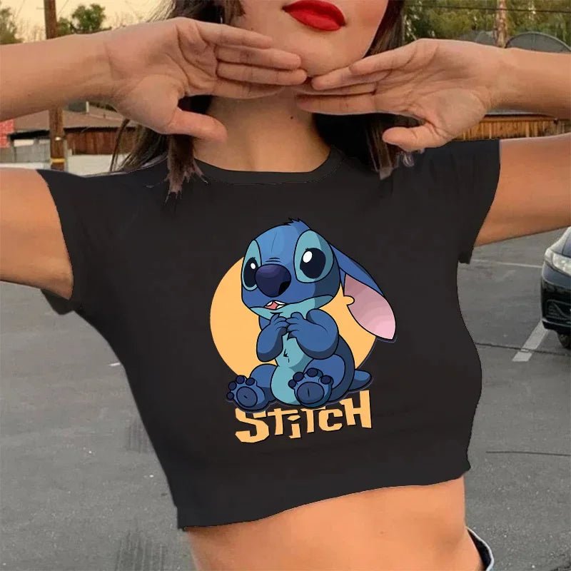 Casual Disney Lilo Stitch Funny T Shirt Women Stitch T-shirt Cropped Graphic Tshirt Streetwear Crop Top Tee Female - Blount ExpressCasual Disney Lilo Stitch Funny T Shirt Women Stitch T-shirt Cropped Graphic Tshirt Streetwear Crop Top Tee FemaleCasual Disney Lilo Stitch Funny T Shirt Women Stitch T-shirt Cropped Graphic Tshirt Streetwear Crop Top Tee Female148392481;20250418;1745003001SOkbW