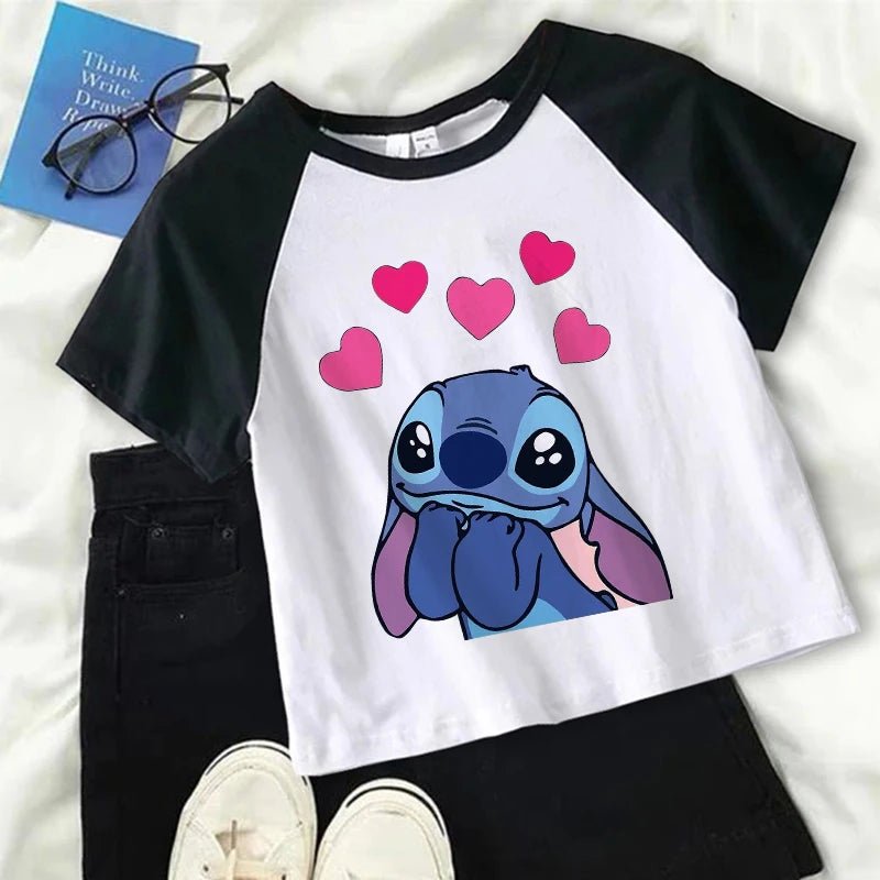 Casual Disney Lilo Stitch Funny T Shirt Women Stitch T-shirt Cropped Graphic Tshirt Streetwear Crop Top Tee Female - Blount ExpressCasual Disney Lilo Stitch Funny T Shirt Women Stitch T-shirt Cropped Graphic Tshirt Streetwear Crop Top Tee FemaleCasual Disney Lilo Stitch Funny T Shirt Women Stitch T-shirt Cropped Graphic Tshirt Streetwear Crop Top Tee Female148392496;20250418;1745003001sYMul