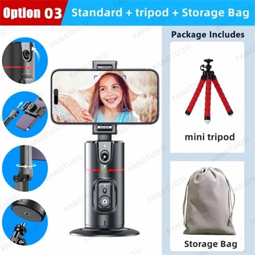 FANGTUOSI 2024 New 360 Rotation Gimbal Stabilizer Selfie Stick Monopod Desktop tracking gimbal PTZ For Tiktok Smartphone live - Blount ExpressFANGTUOSI 2024 New 360 Rotation Gimbal Stabilizer Selfie Stick Monopod Desktop tracking gimbal PTZ For Tiktok Smartphone liveElectronicsFANGTUOSI 2024 New 360 Rotation Gimbal Stabilizer Selfie Stick Monopod Desktop tracking gimbal PTZ For Tiktok Smartphone live14:10#option 03