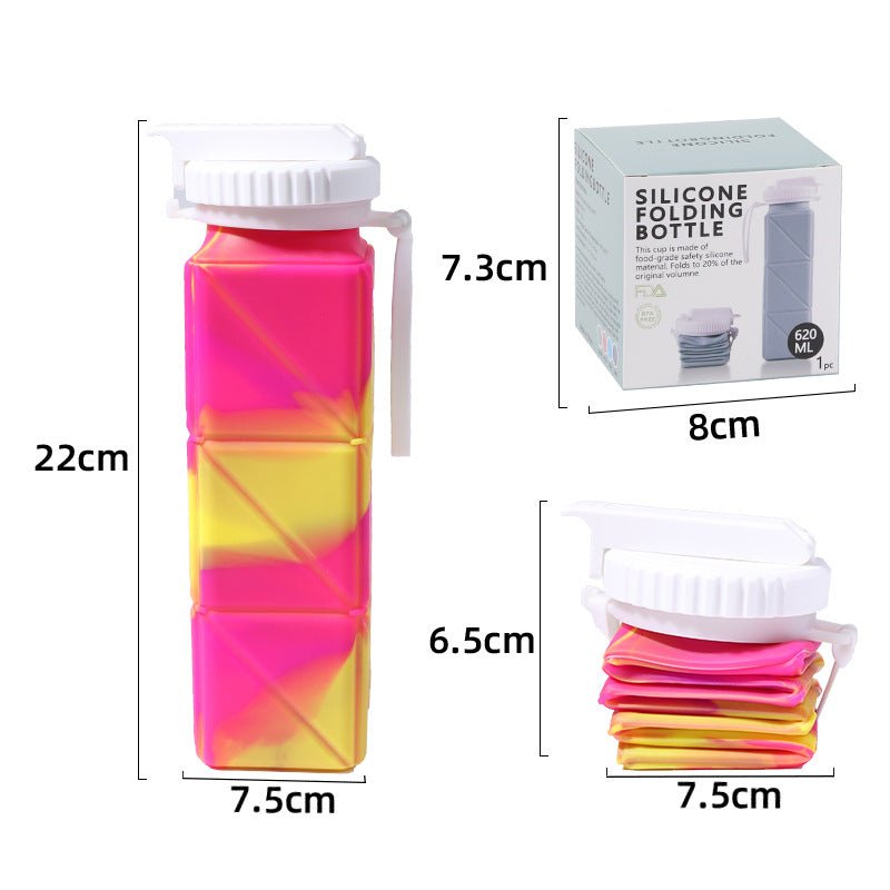 Foldable Water Bottle Sports Cup Portable Silicone Folding Cups Food Grade Cup Retractable Outdoor Travel Running Riding Camping - Blount ExpressFoldable Water Bottle Sports Cup Portable Silicone Folding Cups Food Grade Cup Retractable Outdoor Travel Running Riding CampingDrinkwareFoldable Water Bottle Sports Cup Portable Silicone Folding Cups Food Grade Cup Retractable Outdoor Travel Running Riding CampingCJYD193703106FU