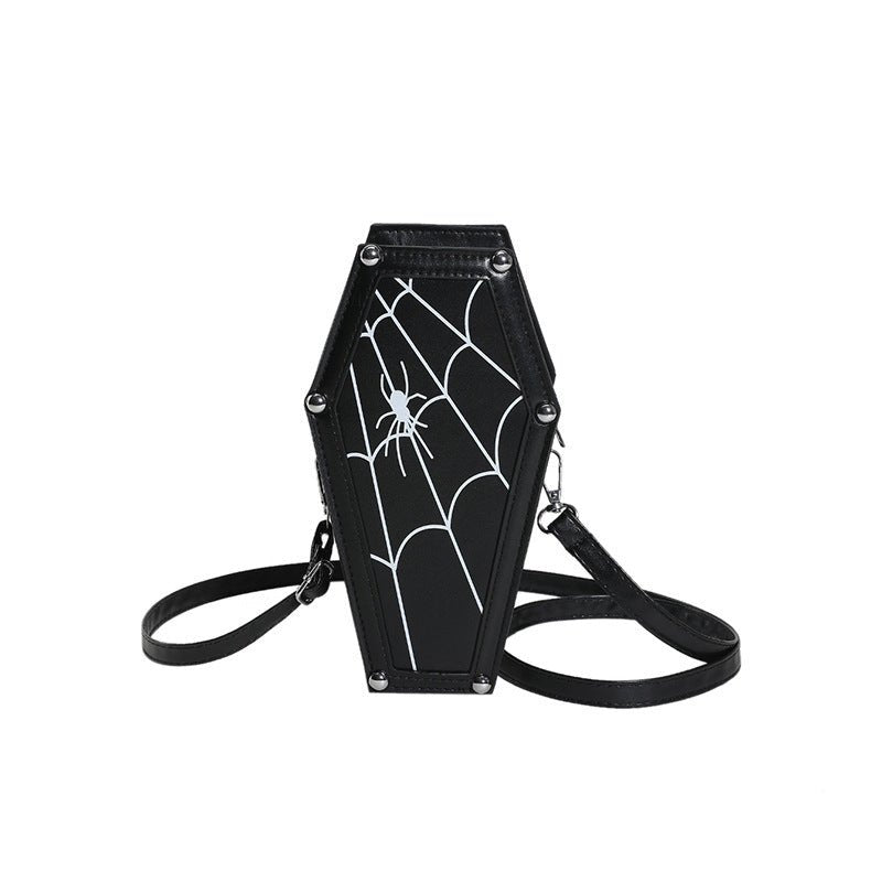 Halloween Coffin - shape Shoulder Bag Gothic Ghost Spider Web Messenger Crossbody Bag Kids Personality Phone Bag For Women - Blount ExpressHalloween Coffin - shape Shoulder Bag Gothic Ghost Spider Web Messenger Crossbody Bag Kids Personality Phone Bag For Women4Halloween Coffin - shape Shoulder Bag Gothic Ghost Spider Web Messenger Crossbody Bag Kids Personality Phone Bag For WomenCJNS211981201AZ