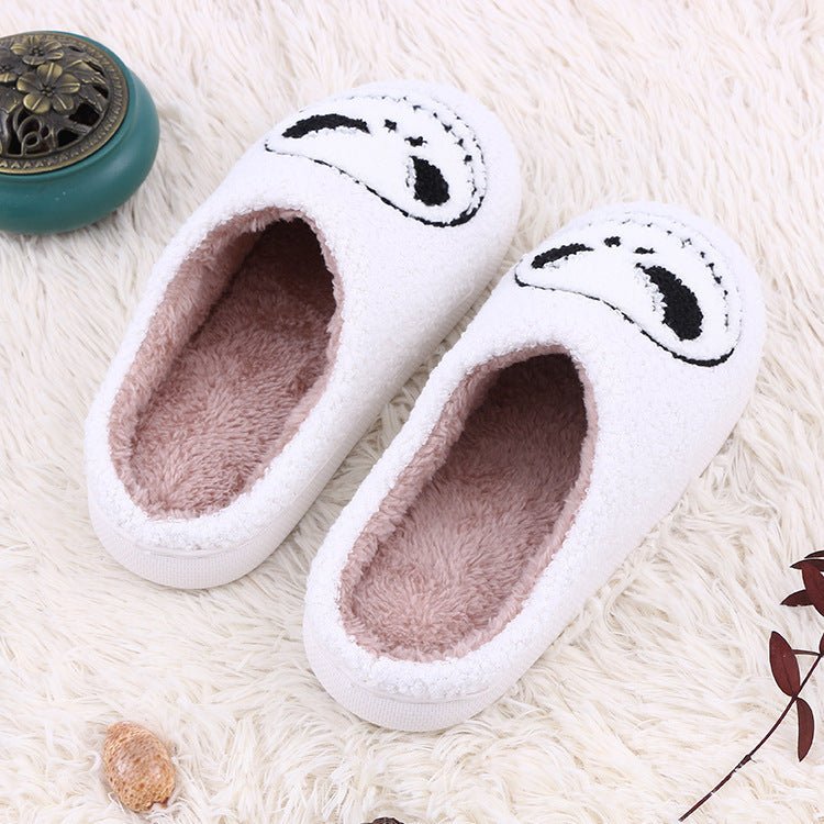 Halloween Skull - smirk Home Slippers Indoor Funny Non - slip House Shoes Winter Warm Bedroom Slippers For Women Men - Blount ExpressHalloween Skull - smirk Home Slippers Indoor Funny Non - slip House Shoes Winter Warm Bedroom Slippers For Women Men4Halloween Skull - smirk Home Slippers Indoor Funny Non - slip House Shoes Winter Warm Bedroom Slippers For Women MenCJNS210859401AZ