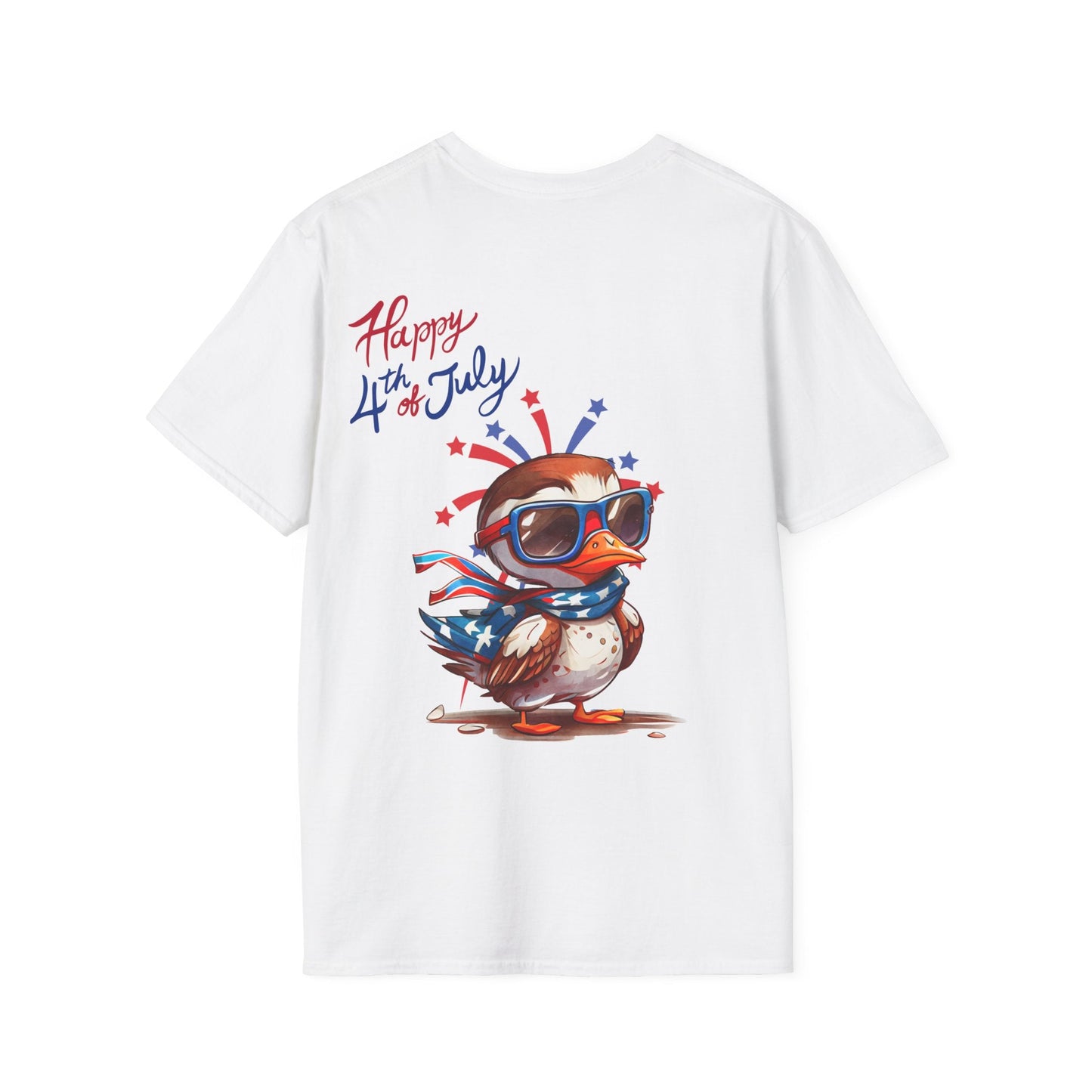 Happy 4th of July T - Shirt - Duck - Blount ExpressHappy 4th of July T - Shirt - DuckT - ShirtHappy 4th of July T - Shirt - Duck33974595506337785472