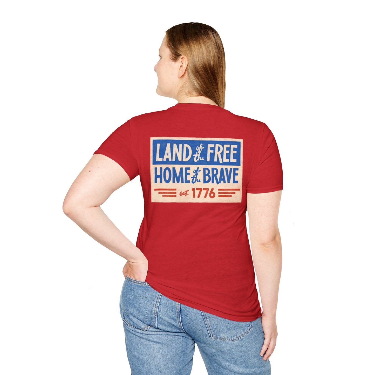 Land Of The Free Home Of The Brave 4th of July T - Shirt - Blount ExpressLand Of The Free Home Of The Brave 4th of July T - ShirtT - ShirtLand Of The Free Home Of The Brave 4th of July T - Shirt21666834678671685676