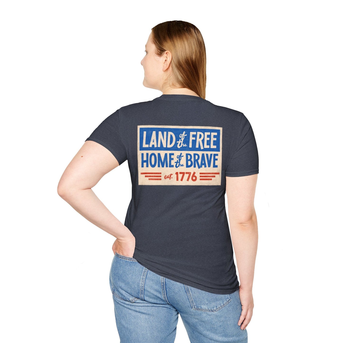 Land Of The Free Home Of The Brave 4th of July T - Shirt - Blount ExpressLand Of The Free Home Of The Brave 4th of July T - ShirtT - ShirtLand Of The Free Home Of The Brave 4th of July T - Shirt21666834678671685676