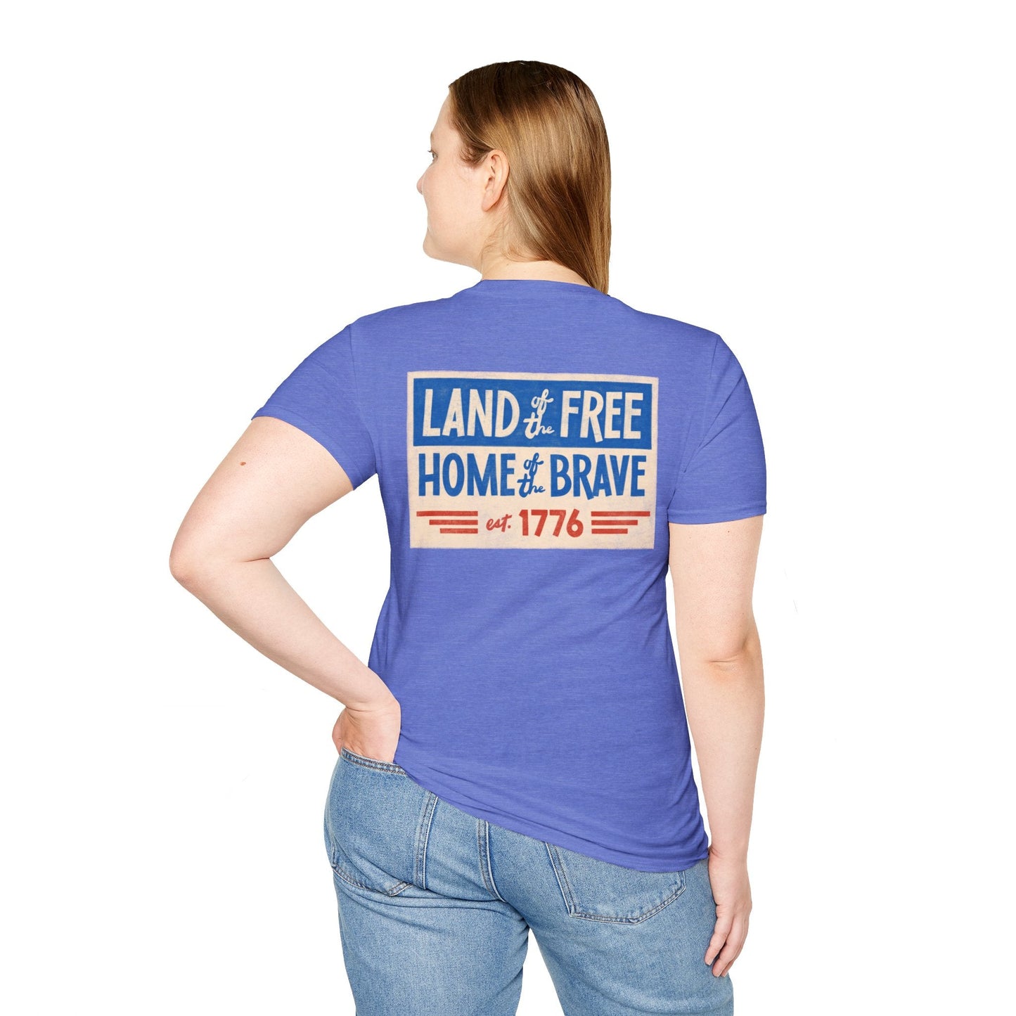 Land Of The Free Home Of The Brave 4th of July T - Shirt - Blount ExpressLand Of The Free Home Of The Brave 4th of July T - ShirtT - ShirtLand Of The Free Home Of The Brave 4th of July T - Shirt21666834678671685676