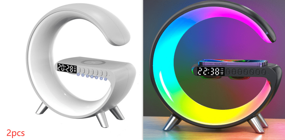 New Intelligent G Shaped LED Lamp Bluetooth Speake Wireless Charger Atmosphere Lamp App Control For Bedroom Home Decor - Blount ExpressNew Intelligent G Shaped LED Lamp Bluetooth Speake Wireless Charger Atmosphere Lamp App Control For Bedroom Home DecorElectronicsNew Intelligent G Shaped LED Lamp Bluetooth Speake Wireless Charger Atmosphere Lamp App Control For Bedroom Home DecorCJJT1613682107CX