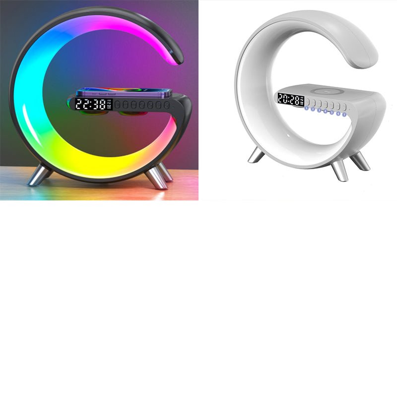 New Intelligent G Shaped LED Lamp Bluetooth Speake Wireless Charger Atmosphere Lamp App Control For Bedroom Home Decor - Blount ExpressNew Intelligent G Shaped LED Lamp Bluetooth Speake Wireless Charger Atmosphere Lamp App Control For Bedroom Home DecorElectronicsNew Intelligent G Shaped LED Lamp Bluetooth Speake Wireless Charger Atmosphere Lamp App Control For Bedroom Home DecorCJJT1613682116LO