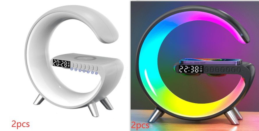 New Intelligent G Shaped LED Lamp Bluetooth Speake Wireless Charger Atmosphere Lamp App Control For Bedroom Home Decor - Blount ExpressNew Intelligent G Shaped LED Lamp Bluetooth Speake Wireless Charger Atmosphere Lamp App Control For Bedroom Home DecorElectronicsNew Intelligent G Shaped LED Lamp Bluetooth Speake Wireless Charger Atmosphere Lamp App Control For Bedroom Home DecorCJJT161368251YB