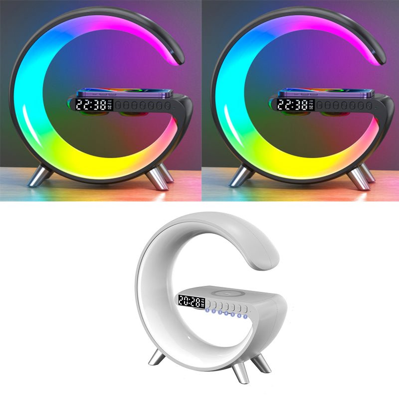 New Intelligent G Shaped LED Lamp Bluetooth Speake Wireless Charger Atmosphere Lamp App Control For Bedroom Home Decor - Blount ExpressNew Intelligent G Shaped LED Lamp Bluetooth Speake Wireless Charger Atmosphere Lamp App Control For Bedroom Home DecorElectronicsNew Intelligent G Shaped LED Lamp Bluetooth Speake Wireless Charger Atmosphere Lamp App Control For Bedroom Home DecorCJJT1613682123SH