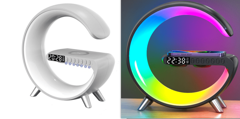 New Intelligent G Shaped LED Lamp Bluetooth Speake Wireless Charger Atmosphere Lamp App Control For Bedroom Home Decor - Blount ExpressNew Intelligent G Shaped LED Lamp Bluetooth Speake Wireless Charger Atmosphere Lamp App Control For Bedroom Home DecorElectronicsNew Intelligent G Shaped LED Lamp Bluetooth Speake Wireless Charger Atmosphere Lamp App Control For Bedroom Home DecorCJJT161368293OL