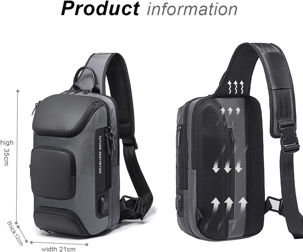 OZUKO Sling Backpack Sling Bag Crossbody Backpack Shoulder Casual Daypack Rucksack for Men - Blount ExpressOZUKO Sling Backpack Sling Bag Crossbody Backpack Shoulder Casual Daypack Rucksack for MenOZUKO Sling Backpack Sling Bag Crossbody Backpack Shoulder Casual Daypack Rucksack for Men84d4a6cf-e95d-4113-9b3b-fddd597edb0e