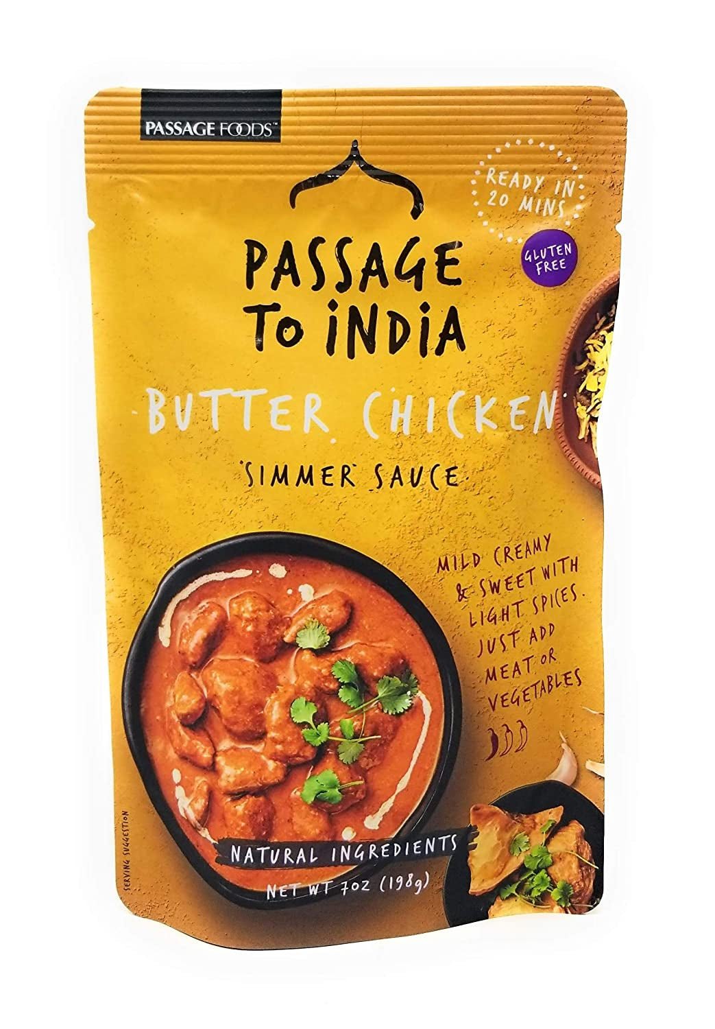 Passage to India Simmer Sauce, Butter Chicken, 7-Ounce (Pack of 3) - Blount ExpressPassage to India Simmer Sauce, Butter Chicken, 7-Ounce (Pack of 3)Passage to India Simmer Sauce, Butter Chicken, 7-Ounce (Pack of 3)1dc4d55d-e899-4b48-aaf1-1ac85d81ea0f