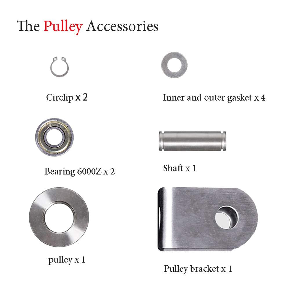 Pulley Block U 304 Stainless Steel Pulley Roller Duplex Bearing Silent Detachable Heavy Duty Grooved Wheel Loading 660Lb/300 Kg for Material Handling and Moving - Blount ExpressPulley Block U 304 Stainless Steel Pulley Roller Duplex Bearing Silent Detachable Heavy Duty Grooved Wheel Loading 660Lb/300 Kg for Material Handling and MovingPulley Block U 304 Stainless Steel Pulley Roller Duplex Bearing Silent Detachable Heavy Duty Grooved Wheel Loading 660Lb/300 Kg for Material Handling and Moving21f