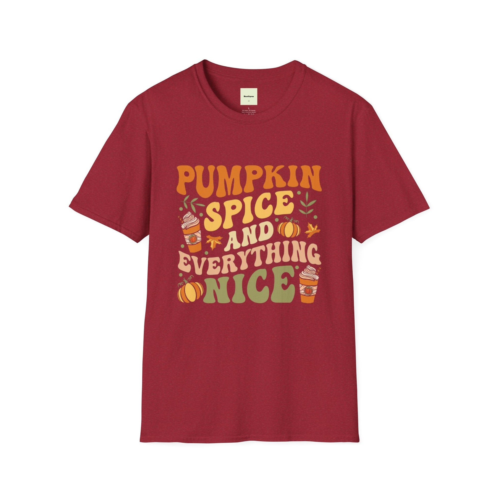 Pumpkin Spice & Everything Nice T-Shirt - Blount ExpressPumpkin Spice & Everything Nice T-ShirtT-ShirtPumpkin Spice & Everything Nice T-Shirt33076629861882616774