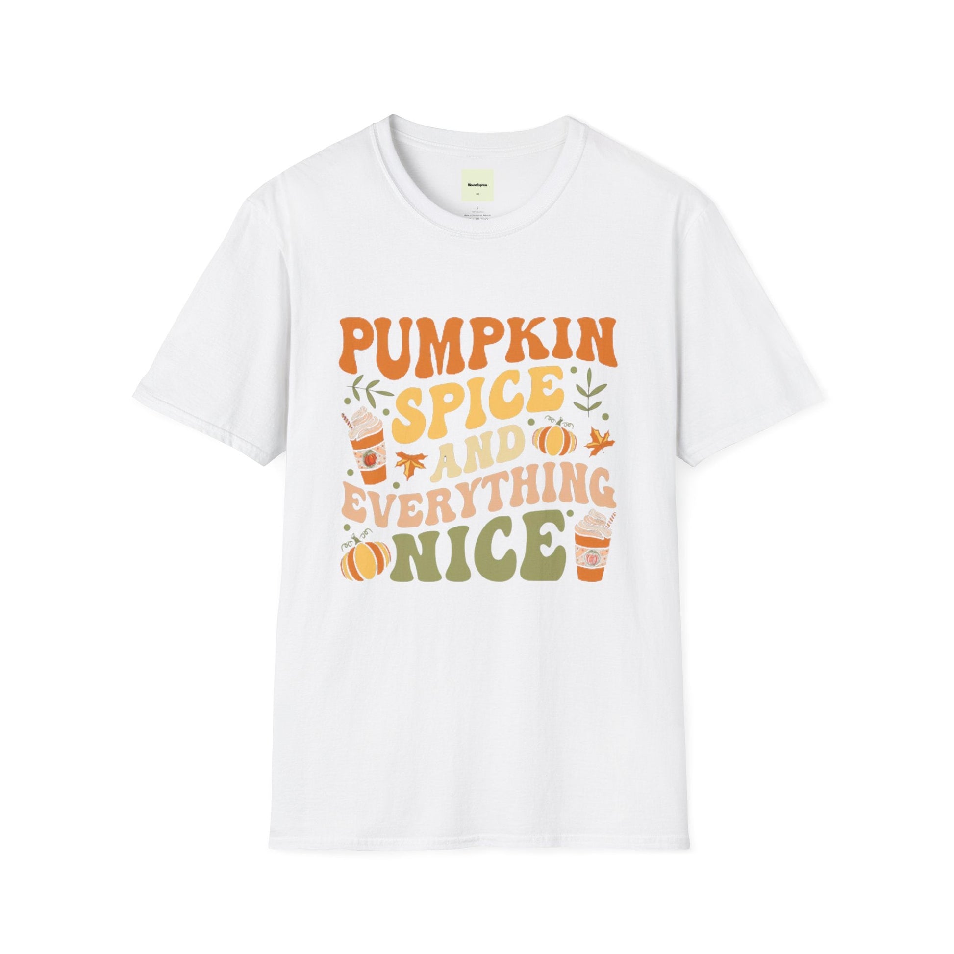 Pumpkin Spice & Everything Nice T-Shirt - Blount ExpressPumpkin Spice & Everything Nice T-ShirtT-ShirtPumpkin Spice & Everything Nice T-Shirt75339079089973488157