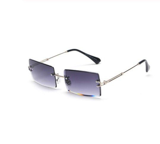 Rimless Rectangle Sunglasses Square Fashion Hip - hop Sunglasses Tide Ins Retro Street Beat Cut Edge Sunglasses - Blount ExpressRimless Rectangle Sunglasses Square Fashion Hip - hop Sunglasses Tide Ins Retro Street Beat Cut Edge Sunglasses0Rimless Rectangle Sunglasses Square Fashion Hip - hop Sunglasses Tide Ins Retro Street Beat Cut Edge SunglassesCJNSFSYJ00318 - Gradient gray