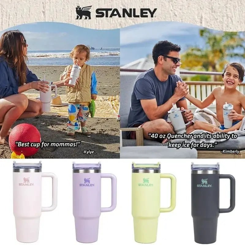 Stanley Cup 40oz Water Bottles Thermos Bottle Drinkware Tumbler Thermal With Handle Mug Coffee Cups Vacuum Flask Stainless Steel - Blount ExpressStanley Cup 40oz Water Bottles Thermos Bottle Drinkware Tumbler Thermal With Handle Mug Coffee Cups Vacuum Flask Stainless SteelDrinkwareStanley Cup 40oz Water Bottles Thermos Bottle Drinkware Tumbler Thermal With Handle Mug Coffee Cups Vacuum Flask Stainless Steel14:10#Sand Dune;26:200008144#1.18L 40oz