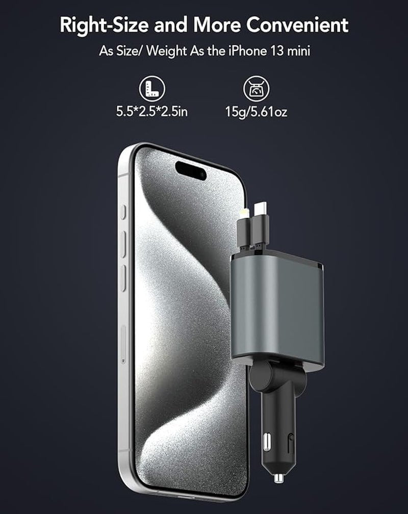 TIKTOK SHOP Retractable Car Charger, 4 in 1 Fast Car Phone Charger 66W, Retractable Cables and USB Car Charger,Compatible with Iphone 15/14/13/12/11,Galaxy,Pixel - Blount ExpressTIKTOK SHOP Retractable Car Charger, 4 in 1 Fast Car Phone Charger 66W, Retractable Cables and USB Car Charger,Compatible with Iphone 15/14/13/12/11,Galaxy,PixelTIKTOK SHOP Retractable Car Charger, 4 in 1 Fast Car Phone Charger 66W, Retractable Cables and USB Car Charger,Compatible with Iphone 15/14/13/12/11,Galaxy,Pixel