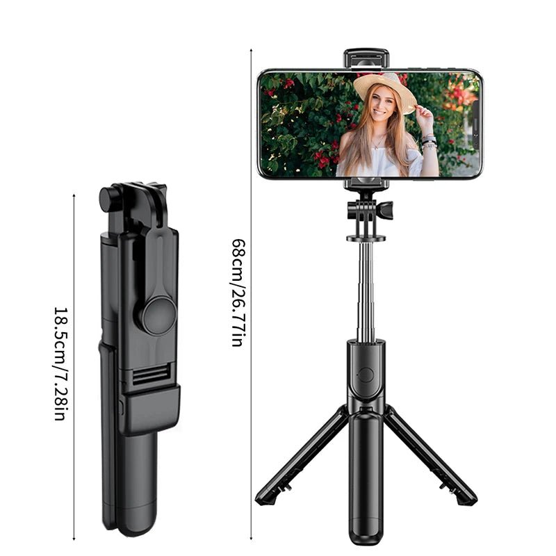 Wireless Selfie Stick Tripod Stand with Light Bluetooth Remote Extendable Tripod for iPhone Mobile Phone Tiktok Live Streaming - Blount ExpressWireless Selfie Stick Tripod Stand with Light Bluetooth Remote Extendable Tripod for iPhone Mobile Phone Tiktok Live StreamingWireless Selfie Stick Tripod Stand with Light Bluetooth Remote Extendable Tripod for iPhone Mobile Phone Tiktok Live Streaming14:1052#pink(NO Light)