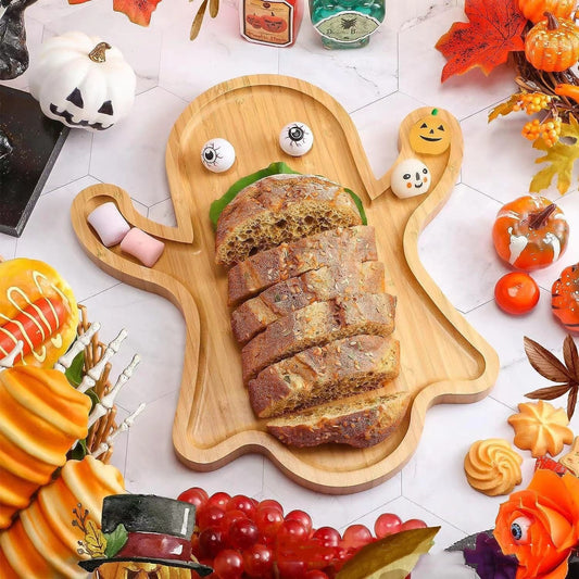 Wooden Halloween Ghost - shaped Tray Fruit Dinner Plate - Blount ExpressWooden Halloween Ghost - shaped Tray Fruit Dinner Plate0Wooden Halloween Ghost - shaped Tray Fruit Dinner PlateCJYD211649701AZ