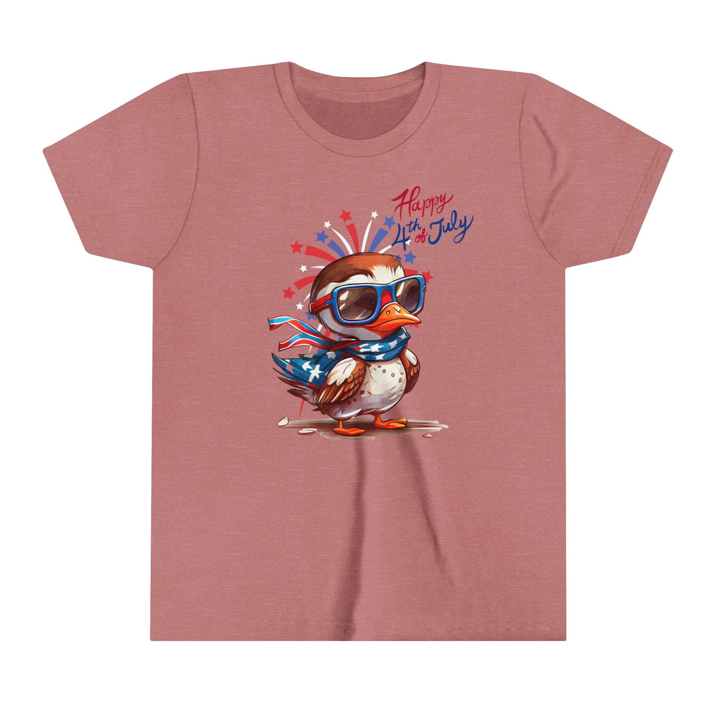 Youth Happy 4th of July Short Sleeve Tee - Duck - Blount ExpressYouth Happy 4th of July Short Sleeve Tee - DuckKids clothesYouth Happy 4th of July Short Sleeve Tee - Duck12446587242450529898