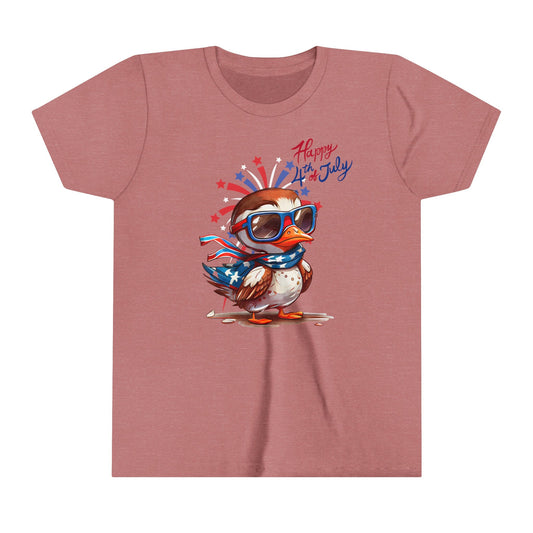 Youth Happy 4th of July Short Sleeve Tee - Duck - Blount ExpressYouth Happy 4th of July Short Sleeve Tee - DuckKids clothesYouth Happy 4th of July Short Sleeve Tee - Duck12446587242450529898