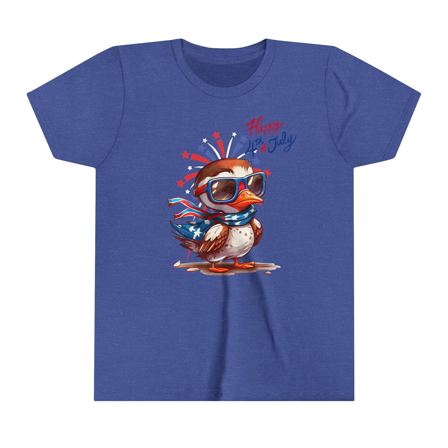 Youth Happy 4th of July Short Sleeve Tee - Duck - Blount ExpressYouth Happy 4th of July Short Sleeve Tee - DuckKids clothesYouth Happy 4th of July Short Sleeve Tee - Duck17898747718598963061