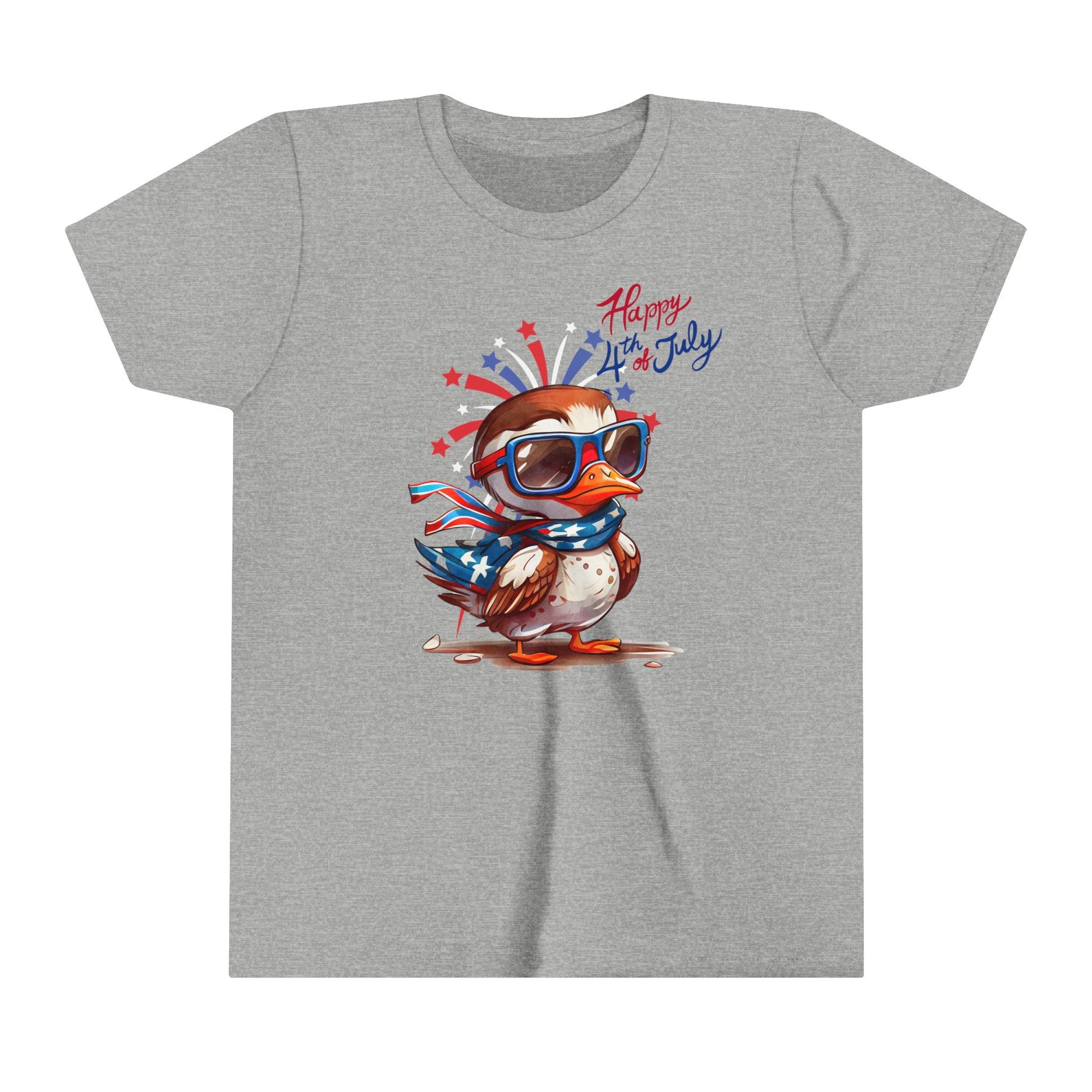 Youth Happy 4th of July Short Sleeve Tee - Duck - Blount ExpressYouth Happy 4th of July Short Sleeve Tee - DuckKids clothesYouth Happy 4th of July Short Sleeve Tee - Duck22068869447002864020