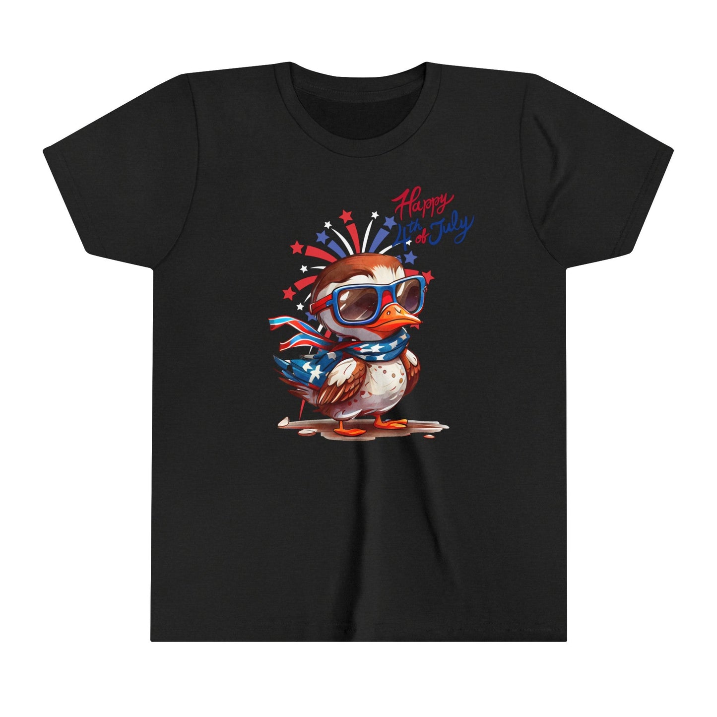 Youth Happy 4th of July Short Sleeve Tee - Duck - Blount ExpressYouth Happy 4th of July Short Sleeve Tee - DuckKids clothesYouth Happy 4th of July Short Sleeve Tee - Duck32050236000875293828