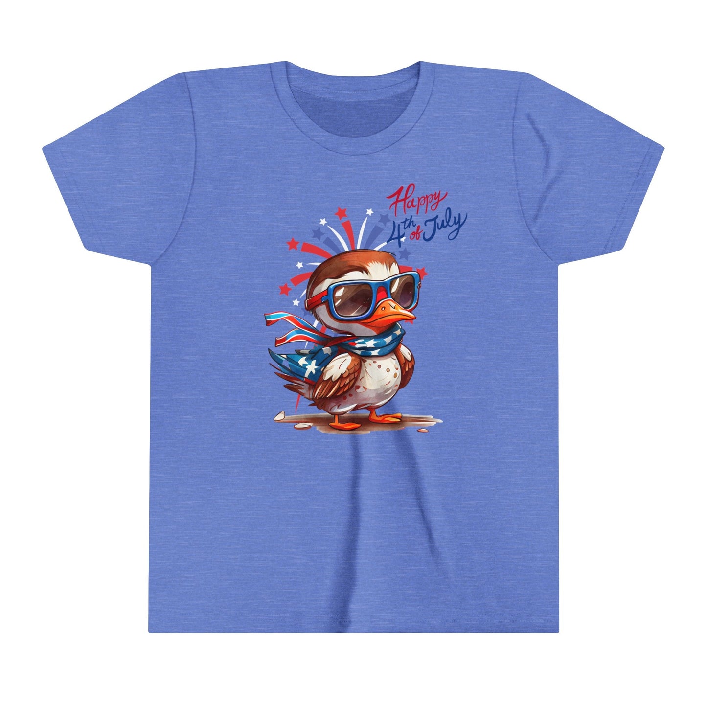 Youth Happy 4th of July Short Sleeve Tee - Duck - Blount ExpressYouth Happy 4th of July Short Sleeve Tee - DuckKids clothesYouth Happy 4th of July Short Sleeve Tee - Duck37475482355226341628