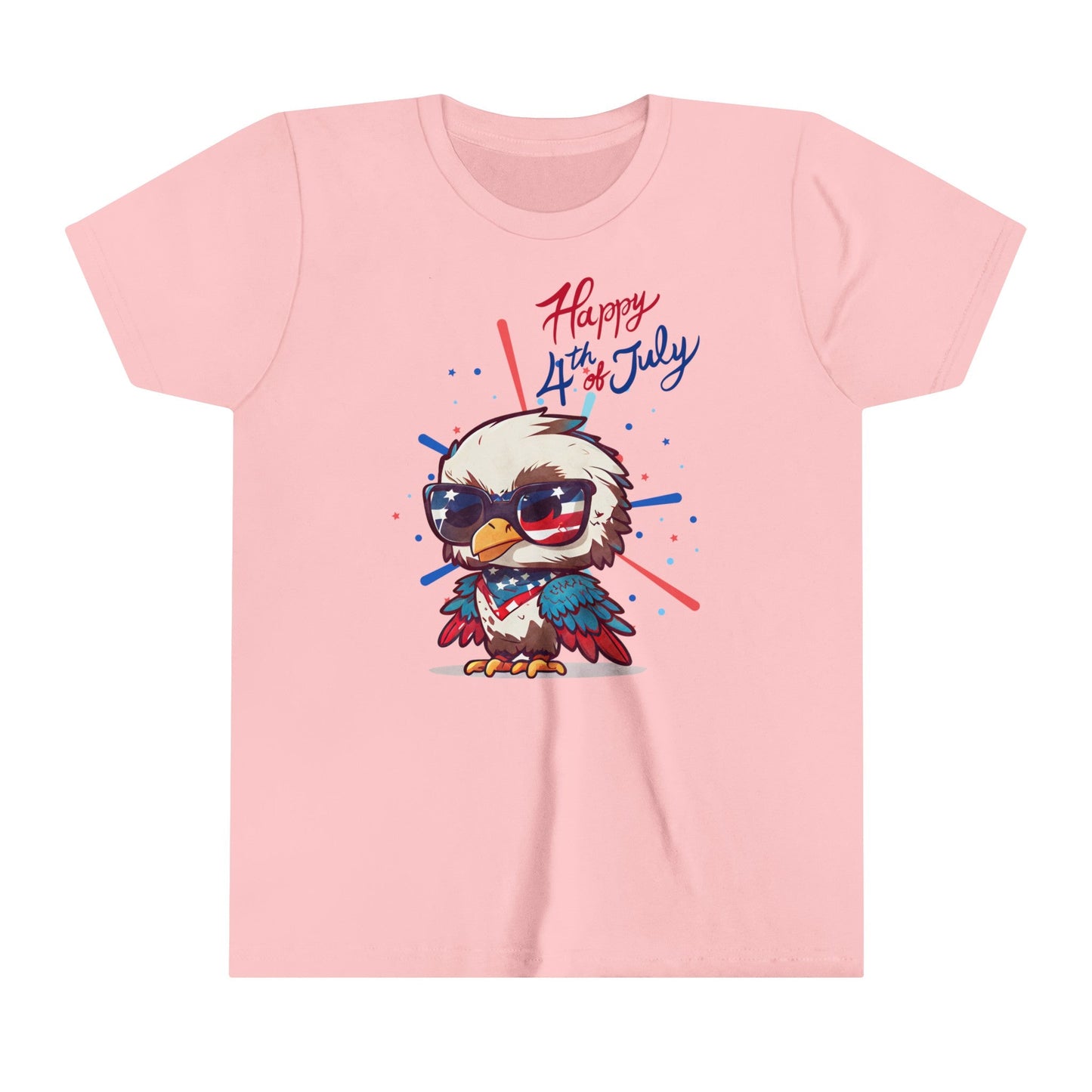 Youth Happy 4th of July Short Sleeve Tee - Eagle - Blount ExpressYouth Happy 4th of July Short Sleeve Tee - EagleKids clothesYouth Happy 4th of July Short Sleeve Tee - Eagle19641989876412458393